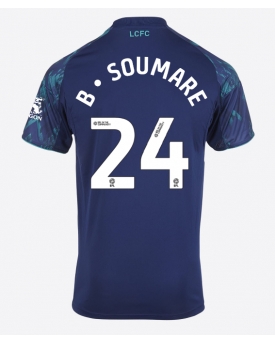Billige Fotballdrakt Leicester City Boubakary Soumare #24 Replika Bortedrakt 2025-26 Kortermet Billige Fotballdrakt Leicester City Boubakary Soumare #24 Replika Bortedrakt 2025-26 Kortermet
